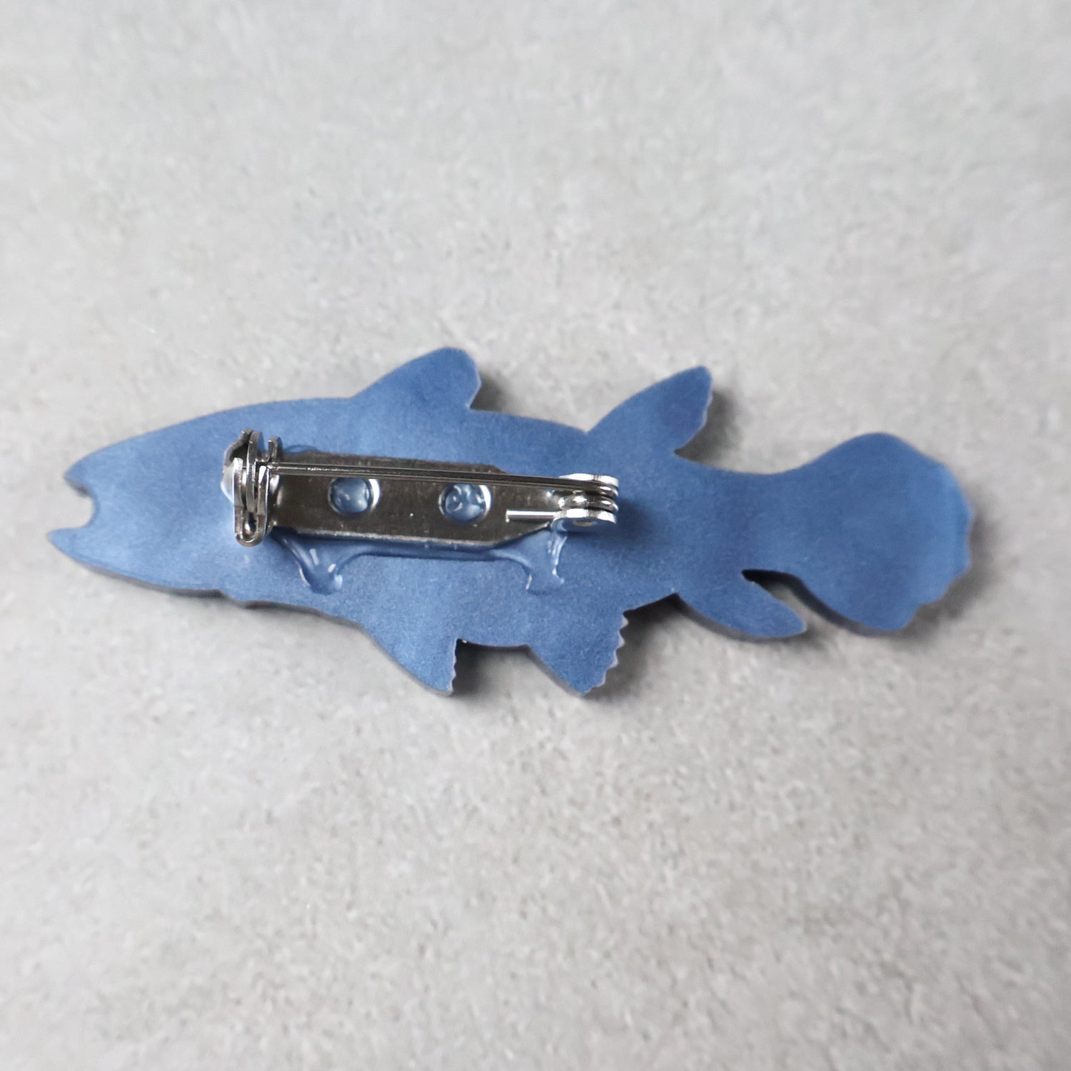 Coelacanth Acrylic Brooch