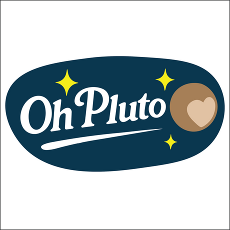 The new Oh Pluto logo launched in early 2026