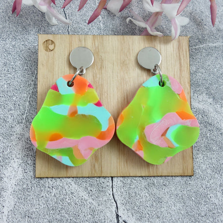 Organic Shaped Earrings