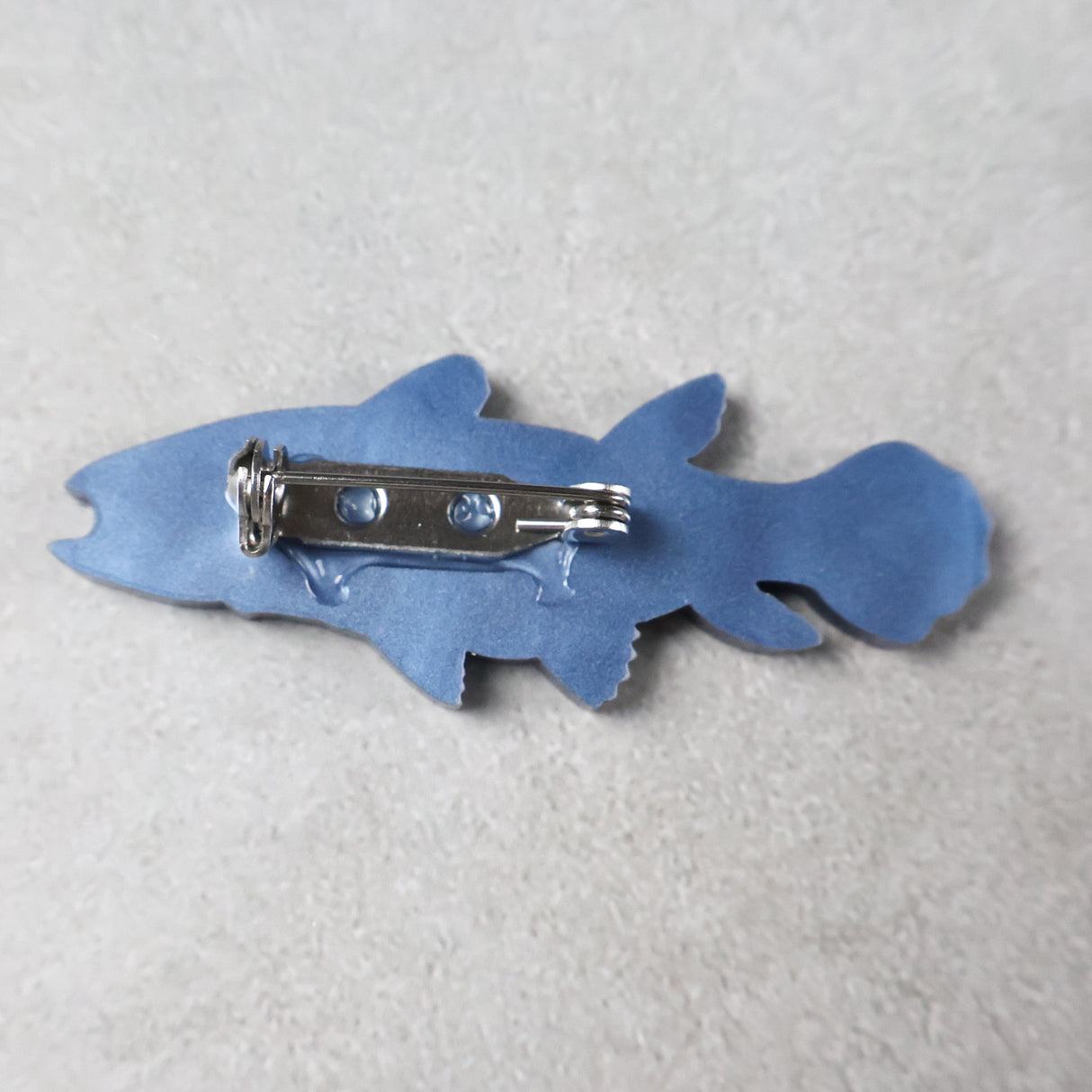 Coelacanth Acrylic Brooch