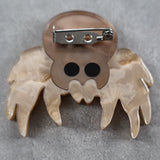 Jumping Spider Acrylic Brooch