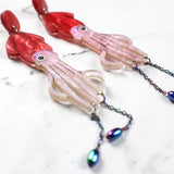 Giant Squid Earrings