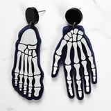 X-Ray Hand and Foot Earrings