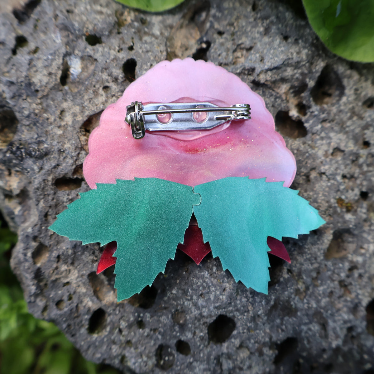 Waratah Native Flower Brooch