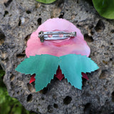 Waratah Native Flower Brooch