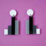 Column Graph Acrylic Earrings