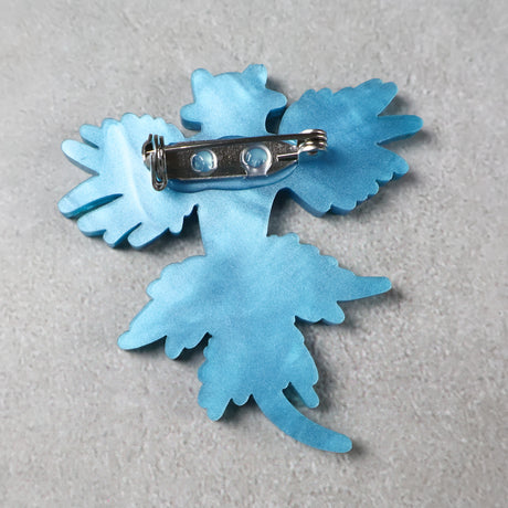 Blue Dragon Sea Slug Acrylic Brooch