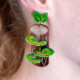 Polypore (Shelf Fungi) Earrings