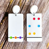 Chromatography Earrings