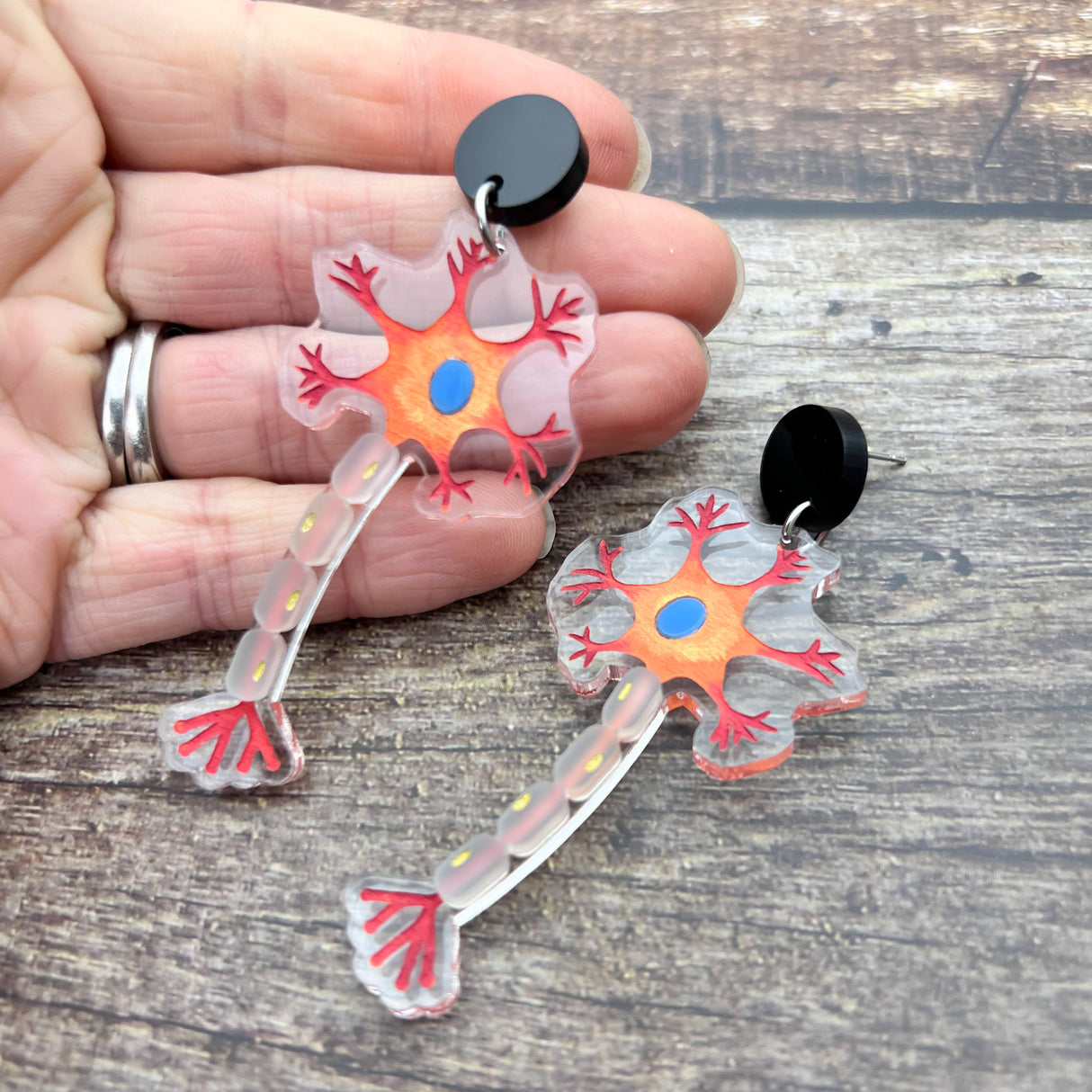 Neuron Earrings