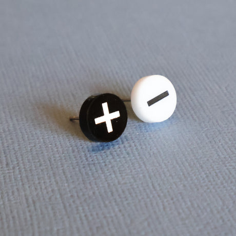 Acrylic Positive negative studs