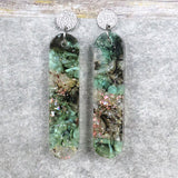 Recycled Acrylic Earrings 'Enchanted Forest' Collection. Pair 13