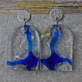 Recycled Acrylic Earrings 'Aurora Shards' Collection. Pair 7