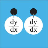 Equation and Math Symbol Acrylic Earrings - Assorted