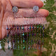 Closeup Video of Acrylic jellyfish earrings by Oh Pluto