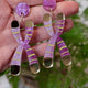 Chromosome Acrylic Dangle Earrings
