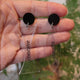 Closeup Video of Acrylic concave and convex earrings by Oh Pluto
