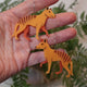 Thylacine (Tasmanian Tiger) Earrings
