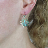 Rainbow Coral Earrings