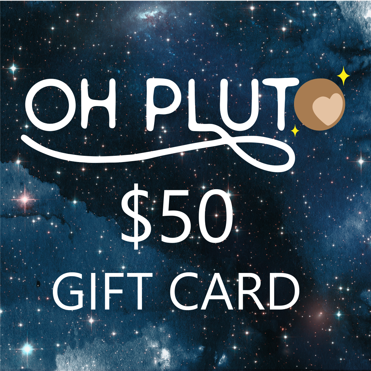 Oh Pluto Gift Card